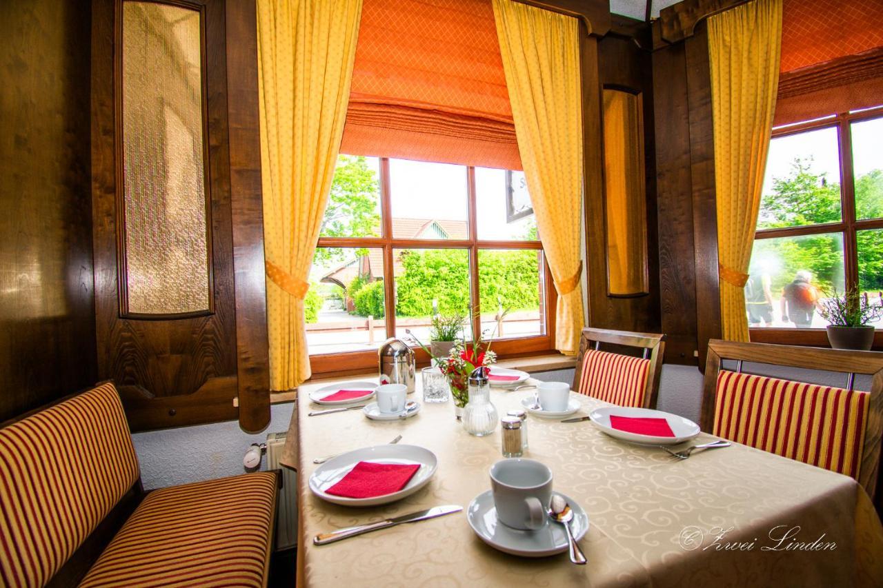 Hotel Zwei Linden - Links Der Elbe - Niedersachsen Balje Eksteriør billede
