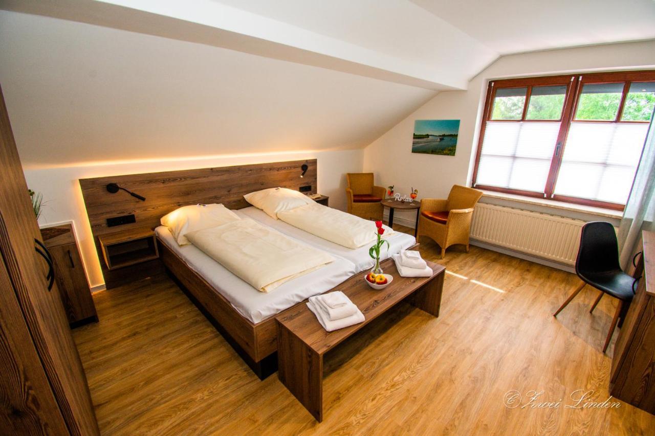Hotel Zwei Linden - Links Der Elbe - Niedersachsen Balje Eksteriør billede