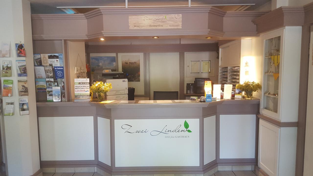 Hotel Zwei Linden - Links Der Elbe - Niedersachsen Balje Eksteriør billede